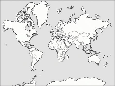 World War Two Coloring Map