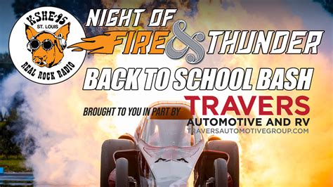 World Wide Technology Raceway hosts 'Night of Fire and Thunder' back-to-school bash this weekend