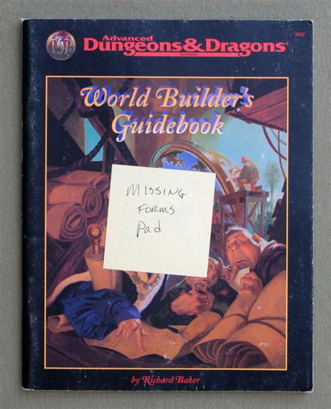 World builder s guidebook advanced dungeons dragons. - Les theories de l'art. philosophie,critique et histoire.