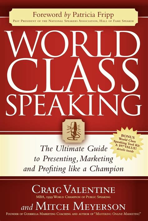 World class speaking the ultimate guide to presenting marketing and profiting like a champion. - Mazda 6 gj series 2012 2014 repair owners manual.