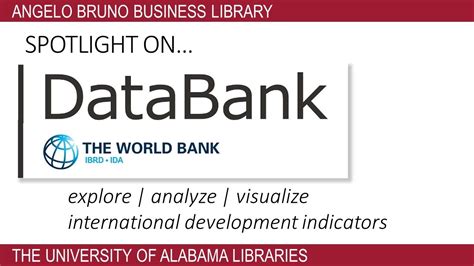 World databank. The World Bank-hosted Global Data Facility is an innovative global funding instrument for the world's most critical data impact opportunities. Provides access to comprehensive annual statistics on external debt stocks and flows for 120 developing countries. Explore purchasing power parities (PPPs), price levels, economic data and the ... 