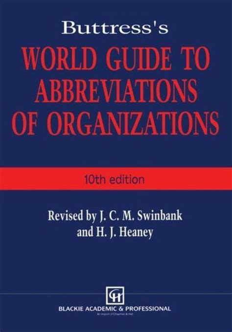 World guide to abbreviations of organizations. - Publication manual of the american psychological association 6th edition.