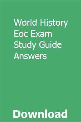 World history eoc exam study guide answers. - Pediatric critical care study guide text and review.