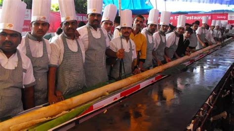 World longest dosa enters Guinness record - odishatv.in