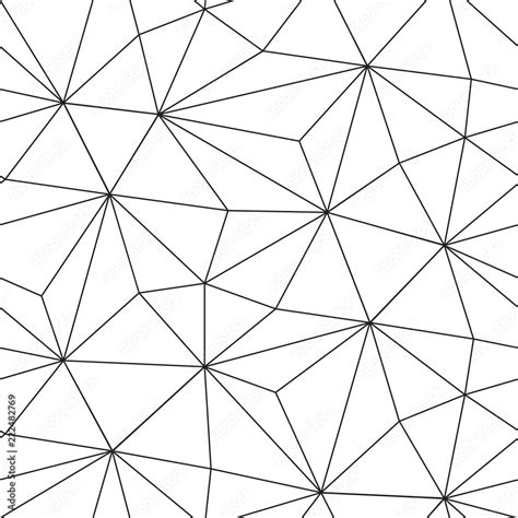 World map in geometric triangle pattern design Vector Image