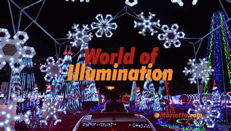 World of illumination. Nov 15, 2022 · Forbes included World of Illumination on its 2019 list of the top holiday light displays in the U.S. The company also has lights in Marietta, Georgia; Salt Lake City, Utah; and St. Louis, Missouri. 