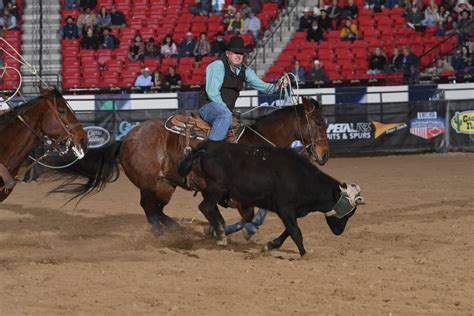 In the team roping, the Free Riders punched their ticket to the cham