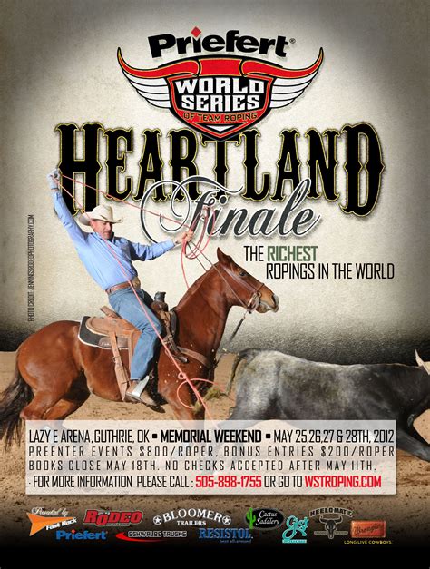 For more information, contact World Series Of Team Roping at (505) 898-1755. Enter Online at GlobalHandicaps.com!. Link to this Event. 