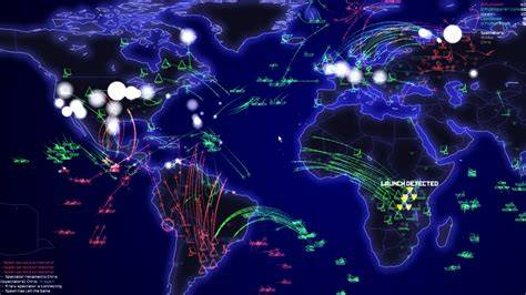 World war 3 map simulation.  For the best experience, please set the app to f...