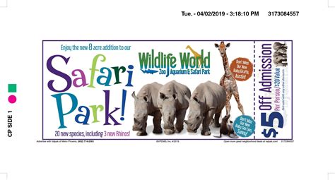 World wildlife zoo coupon. 1 day ago · Welcome to the Zoo! Travel the world in one day by foot, on a safari cycle, or on a tram tour! With almost 750 acres and 4 miles of walkways, Zoo Miami is home to more than 2,500 animals representing close to 400 different species. 
