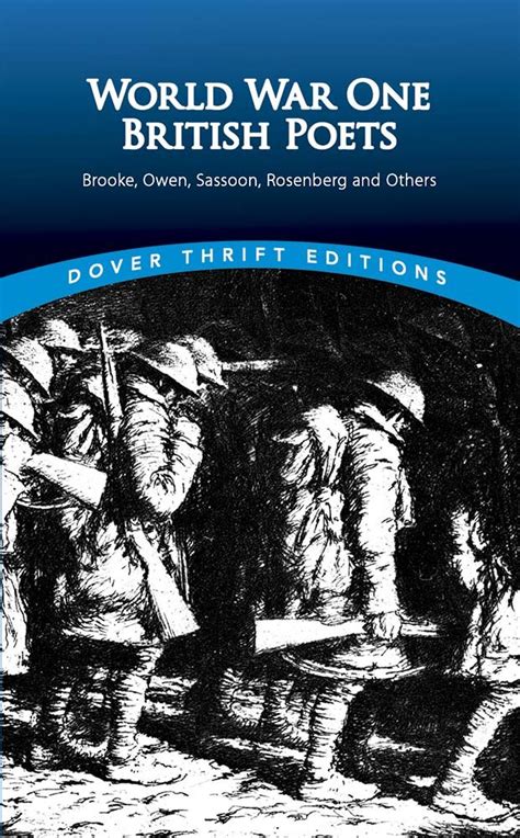 Download World War One British Poets Brooke Owen Sassoon Rosenberg And Others By Candace Ward