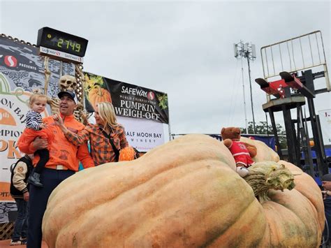 World-record pumpkin takes home $30k at Half Moon Bay annual pumpkin weigh-off