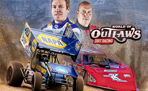 Worldofoutlaws - WORLD OF OUTLAWS BIKE WEEK JAMBOREE. Divisions: 3/4 Modifieds, World of Outlaws Sprint Car Series. Results RECAP VAULT. SUNDAY MAR 03. SUNDAY, MARCH 03rd. WORLD OF OUTLAWS BIKE WEEK JAMBOREE. Divisions: 3/4 Modifieds, World of Outlaws Sprint Car Series. CANCELLED. SATURDAY FEB 17. SATURDAY, …