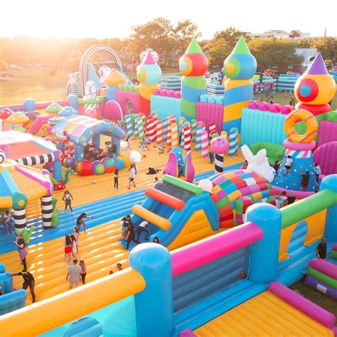 Worlds Biggest Bouncy Castle