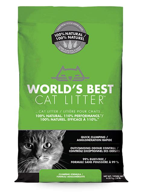 Worlds best cat litter. This litter is dust-free, but it's not as good at clumping or odor-control as I wanted. Another one I ordered, the World's Best Cat Litter looked like hamster pellets and was almost impossible to sift, due to the size. The Dr Elsey's Ultra Precious cat litter was PERFECT, however. Excellent clumping and odor management, and NO DUST. 