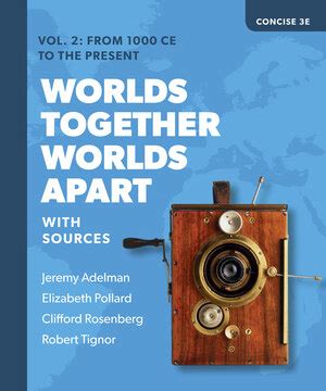 Worlds together worlds apart fourth edition. - Nouvelle géographie moderne des cinq parties du monde.