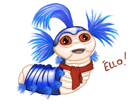 Worm from Labyrinth by MaddieRaeBeam on DeviantArt