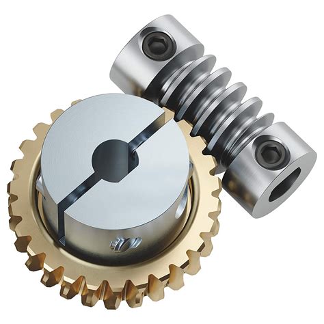 Worm wheel gear. Worm Gear A screw shape cut on a shaft is the worm, the mating gear is the worm wheel, and together on non-intersecting shafts is called a worm gear. Worms and worm wheels are not limited to cylindrical shapes. There is the hour-glass type which can increase the contact ratio, but production becomes more difficult. 