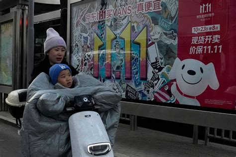 Worried Chinese shoppers scrimp, dimming the appeal of a Singles’ Day shopping extravaganza