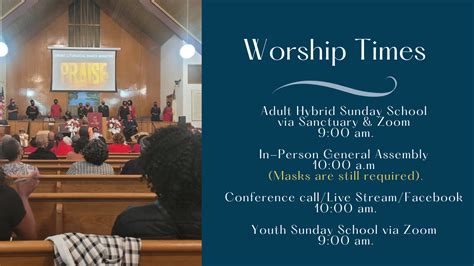 Worship Times — Greater Mt. Sinai Baptist Church Charlotte, NC …