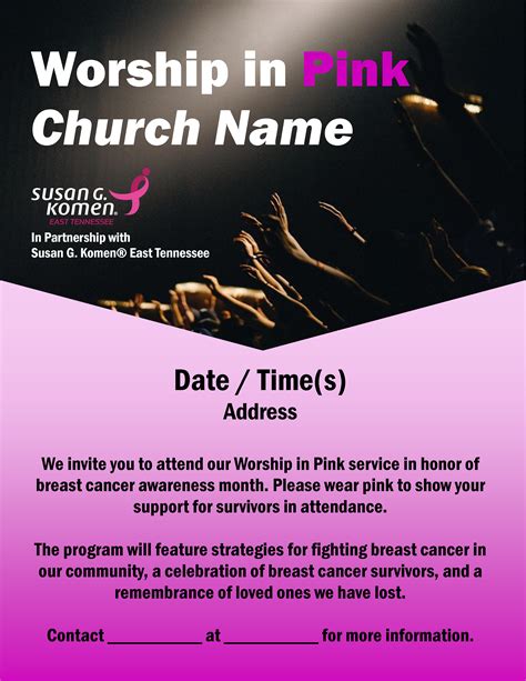 Worship in Pink - Komen® East Tennessee