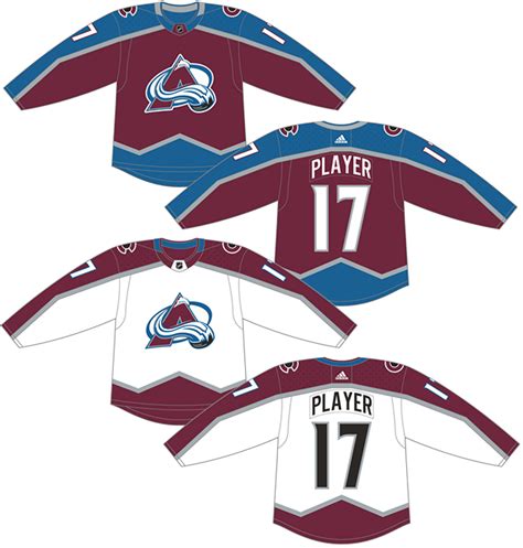 Worst to First: Colorado Avalanche Jerseys - brotherlypuck.com