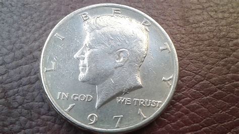 The 1971 version of the Kennedy Half Dollar is worth o