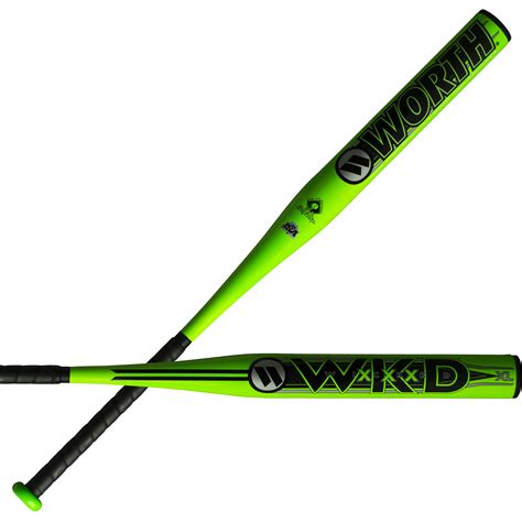 Worth senior softball bats. Most senior slow pitch bats, such as the 2015 Worth Legit Senior Slow Pitch Softball Bat (SBL5S), do not come with warranties. Senior softball bats meet a higher BPF (1.21) standard than other slow pitch softball bats. Because they are higher performing, they also have the tendency to have thinner walls. 