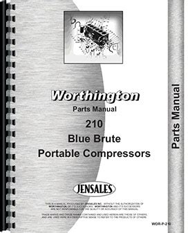 Worthington 210 portable air compressor parts manual. - Ford focus repair manual 2000 thru 2007.
