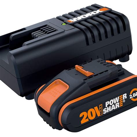 Worx 20v battery charger. [BATTERIES INCLUDED] 2 powerful and lightweight 20V Power Share MaxLithium batteries come with this weed trimmer and can be used on … 