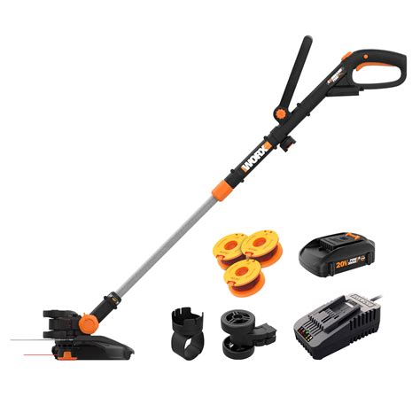 Worx 20v weed eater string replacement. We can say the same for the Ryobi RY40240 40V 12″ String Trimmer. The Ryobi RY40250 40V Attachment Capable 15″ String Trimmer doesn’t match the power of our picks. The DeWalt trimmers we ... 