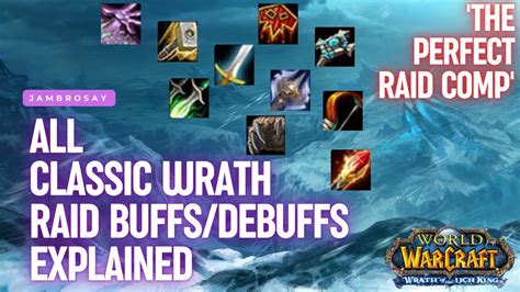 TBC Classic Raid Comp Calculator. Our Classic Wrath of the Lich King Raid Comp Calculator is now live! Plan out your ideal raid composition for The Burning Crusade Classic taking in account all of the available buffs and debuffs.. 