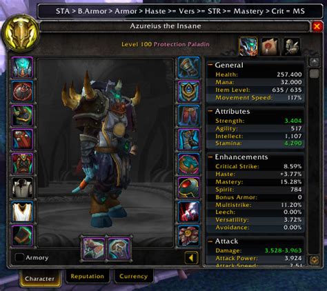 Wotlk warrior stat priority. On this page, you will find out the optimal stat priority for your Arms Warrior. We first present the stat priority, before delving into more complex explanations. Our content is updated for World of Warcraft … 
