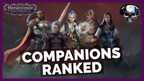 Wotr companion tier list. To top it all off, your animal companion essentially functions as a second health bar, except better. When you invest in crane style feats on your companions and use buffs such as mage's armor, you'll find that the pet is actually more tanky than your MC. TL;DR - A class with an animal companion is basically like having an extra party member. 