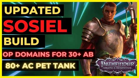 Browse all gaming. With my updated Sosiel Build for EE, you'll be able to provide not only the ULTIMATE party support from Domain Powers, for more than +30 …. 