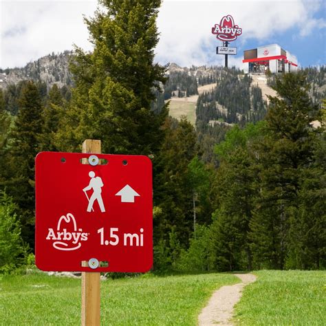 Would you hike 4 miles to eat Arby’s on a Colorado mountain?
