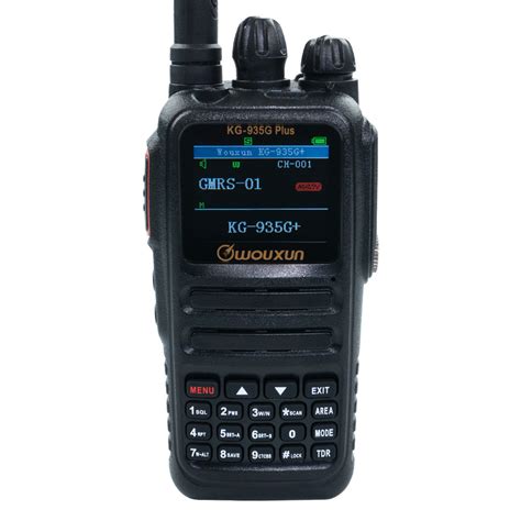 Wouxun KG-935G Plus GMRS Repeater-Capable Radio 5.5W. Regular price $169.99 View. Retevis RT76P Repeater-Capable GMRS Radio 5W Regular price $44.99 ... The Wouxun KG-905G includes a 2600mAh rechargeable Li-Ion battery pack, belt clip, removable antenna, wrist strap, desktop charger, AC cord, owner's manual and a one year manufacturer warranty ...