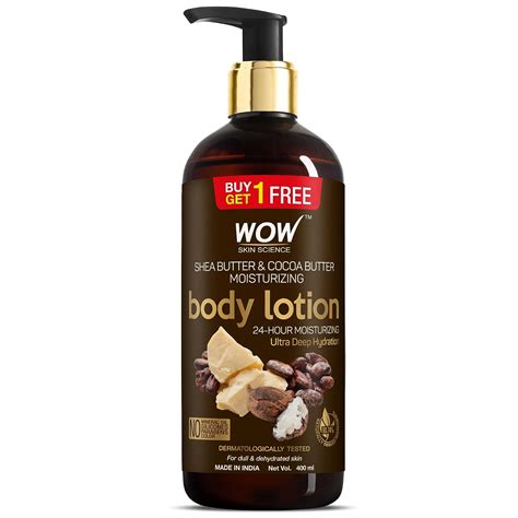 Wow Skin Science Shea & Cocoa Butter Body Lotion – Shajgoj