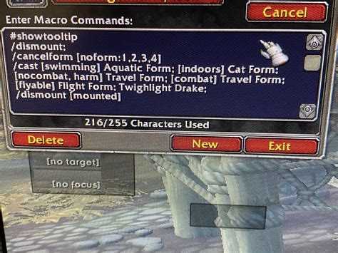 Wow classic druid travel form macro.  Hi, cant making a working macro which, f...