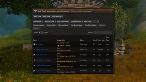 Wow classic guild loot system.  I wouldn&rsquo;t mind prenerf phase 2 raids if it&rsquo;s easy to ge...