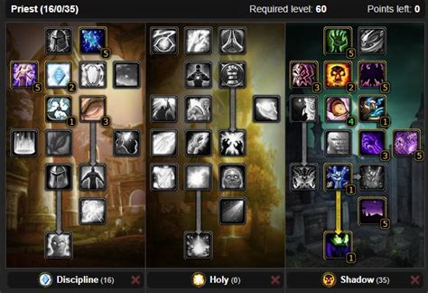 Wow classic shadow priest talent. .  ...