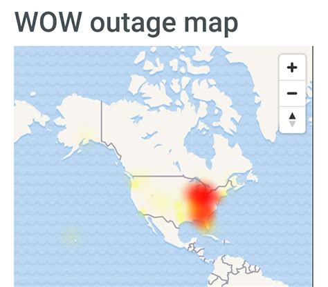 WOW outage and reported problems map. WOW (formerly known as 