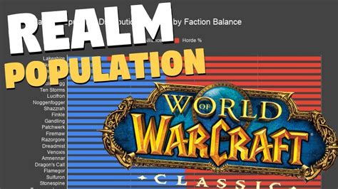 Wow realm populations. Things To Know About Wow realm populations. 