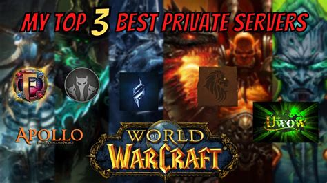 Wow server private. 2.4.3 4.3.4. Blizzlike No Lag Battlegrounds. Listado de los mejores servidores privados de World of Warcraft en Spain. Agregue su servidor privado &SHORT en nuestra lista Top o compre publicidad. 