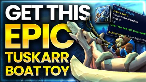 Added in World of Warcraft: Mists of Pandaria. Always up to date. Live PTR 10.1.7 PTR 10.2.0. Comments. Comment by ... have a look at Tuskarr Dinghy ;) Comment by ....