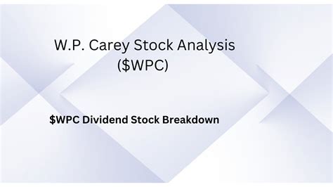 Wpc dividend. Things To Know About Wpc dividend. 