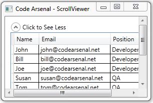 Wpf scrollviewer auto scroll to bottom.  The ScrollViewer control encapsu...