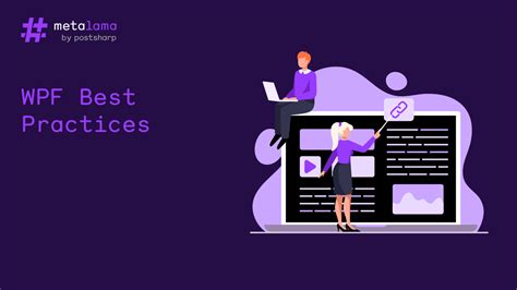 Wpf styling best practices. NET Framework used to create rich client user experiences for ...