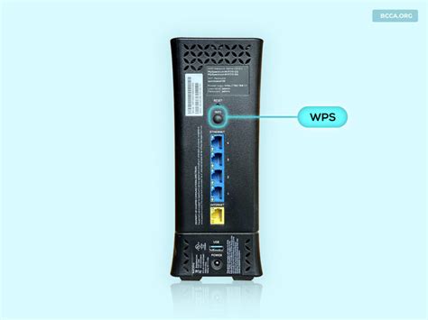 The WPS button on Spectrum routers is typically located at the back of the router, near the Ethernet ports. Simply press and hold the button for a few seconds to enable it. This can help boost the efficiency of your Spectrum Wi-Fi if you're experiencing any issues.. 