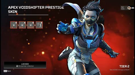 Wraith exclusive skin.  See Prestige for more information.  Players immediat...